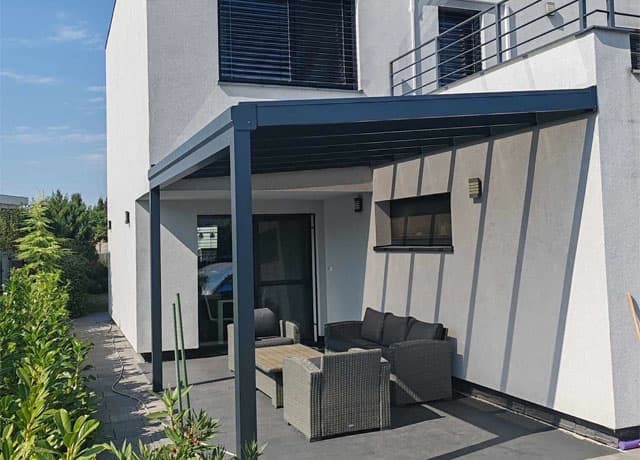 Hliníková pergola — Ivanka pri Dunaji
