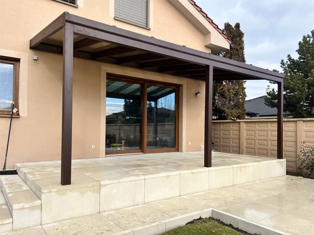 Hliníková pergola — BA — Vrakuňa